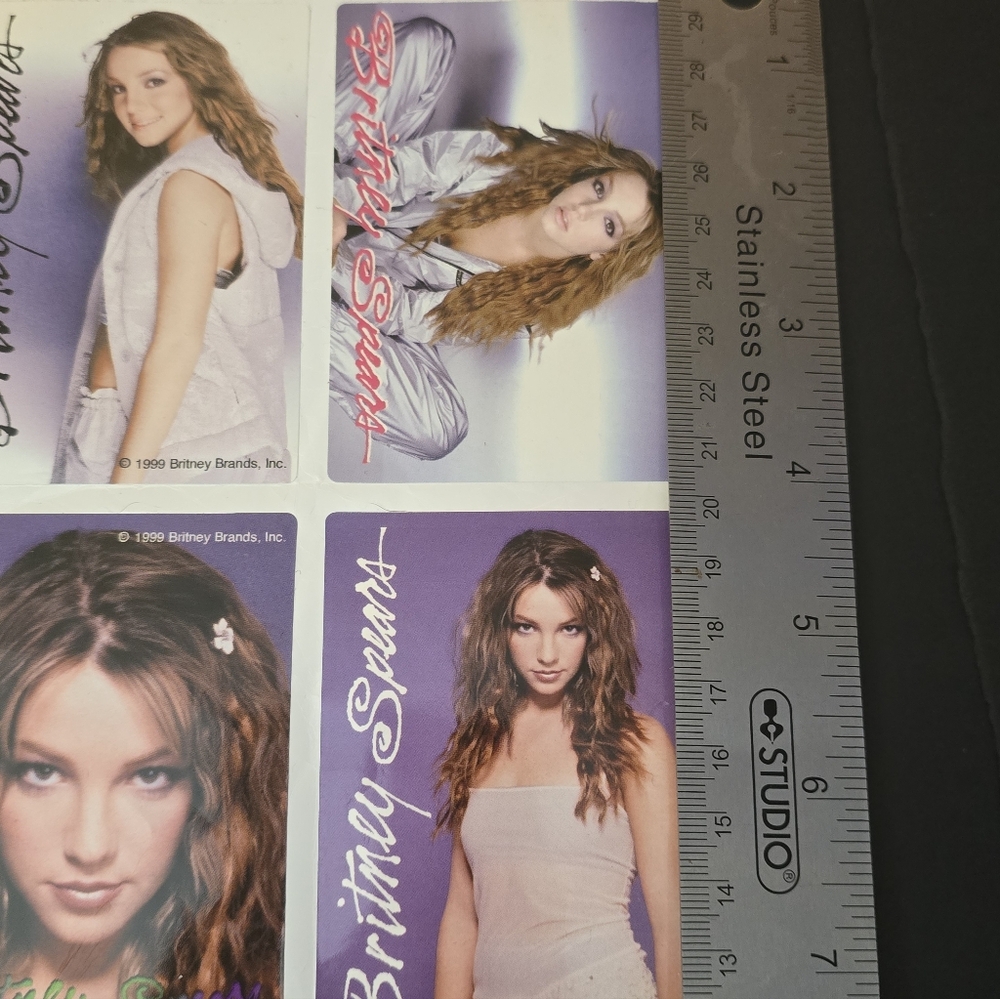 Britney Spears Rare Stickers from 1999 - Collectible - Picture 7 of 8